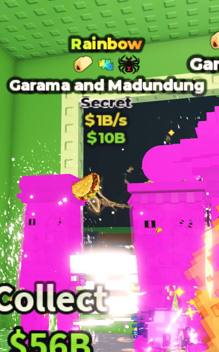 FAST RESPONSE | Rainbow Garama and Madundung $1B/s ( 3 Traits ) | 1000% SAFE 🔒 #4166