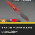 🔺Skeleton Knife KT | Blackwidow (SG)🔻