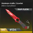 ✅✅Skeleton Knife |Scarlet✅✅