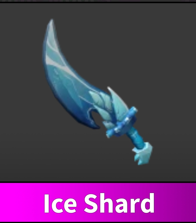 ICE SHARD KNIFE ⚡ GODLY ⚡ INSTANT DELIVERY 🚚
