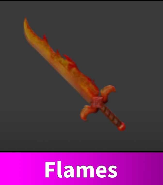 FLAMES KNIFE 🔥 GODLY ⚡ INSTANT DELIVERY 🚚