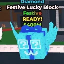 Festive Lucky Block 💎DIAMOND💎
