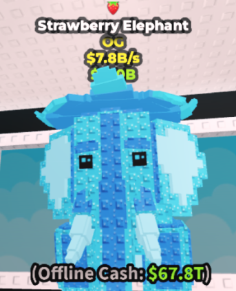 Strawberry Elephant - 7.8 B/s