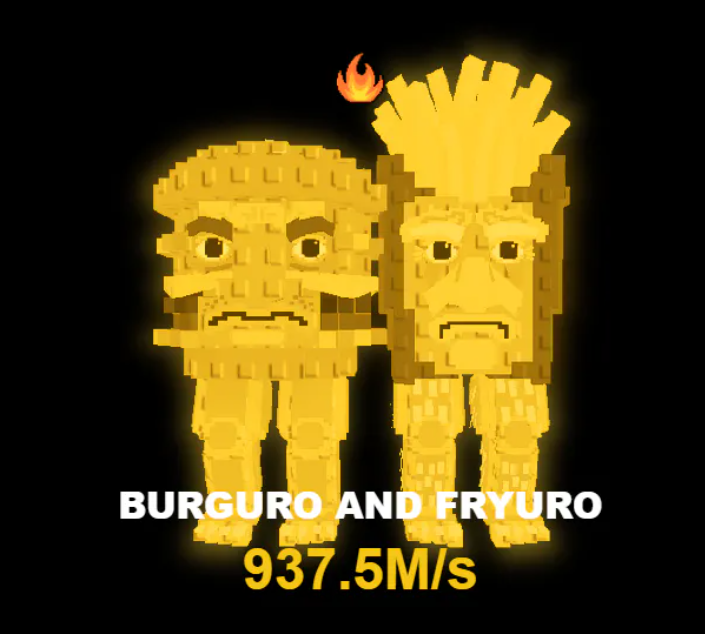 ⭐️Burguro And Fryuro Gold 937.5M/s⭐️