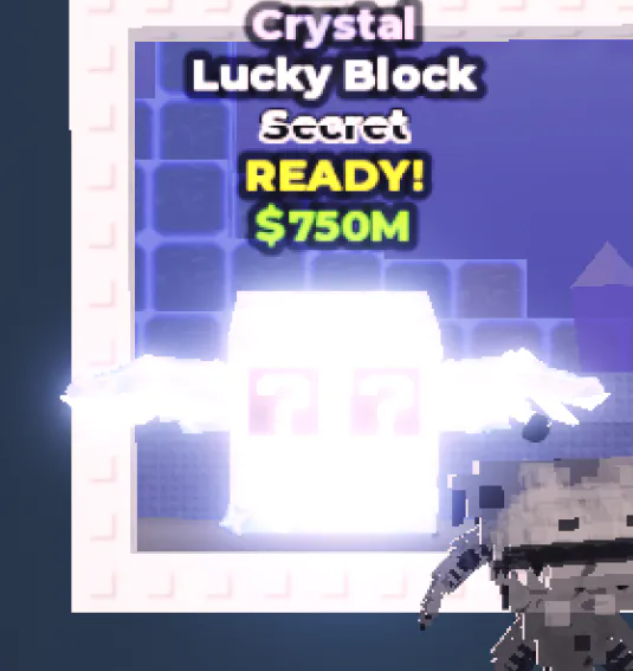 Crystal Secret Lucky Block