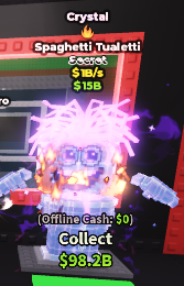 Spaghetti Tualetti CRYSTAL 1B/s