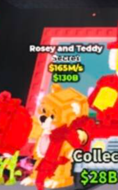 Rosey and Teddy - 165 M/s
