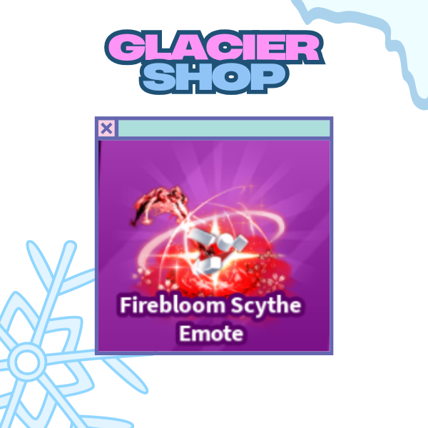 Firebloom Scythe Emote ( Limited )