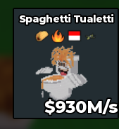 Spaghetti Tualetti 4 Traits 930M/s Secret  (1x)