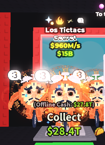 Los Tictacsi 4 Traits 960M/s Secret  (1x)