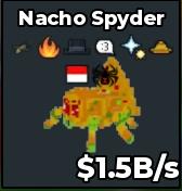 BS7844 nacho Spyder 1.5b/s handsome trait (no tbc) very cheap