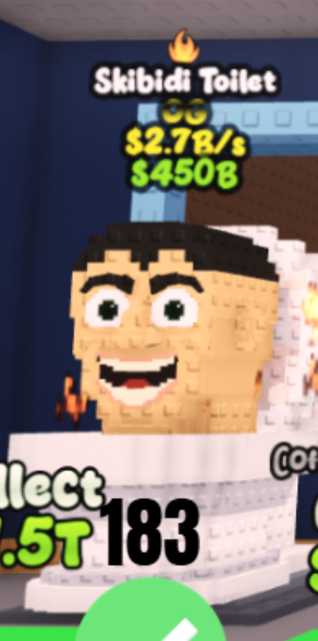 Skibidi Toilet fire trait - 2.7 B/s