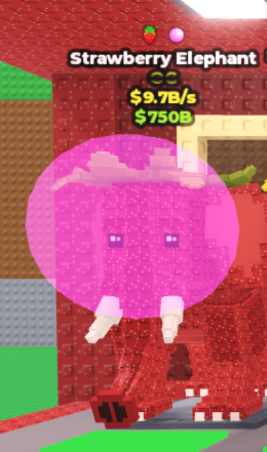 Strw and bubble trait strawberry elephant - 9.7 B/s
