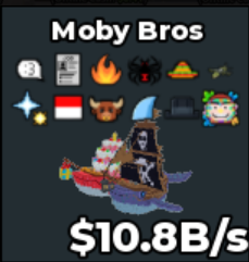 Moby bros - 10.8 B/s