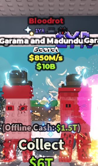 FAST RESPONSE | Bloodrot Garama and Madundung $850M/s ( 4 Good Traits ) | 1000% SAFE 🔒 #4214