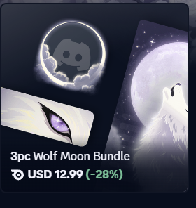 3pc Wolf Moon Bundle 12.99$ (Gift link)🎁