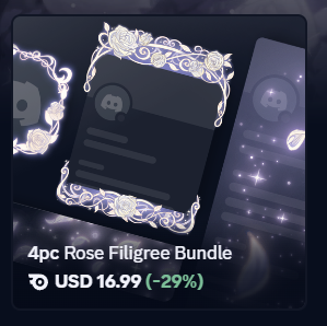 4pc Rose Filigree Bundle 16.99$ (Gift link)🎁