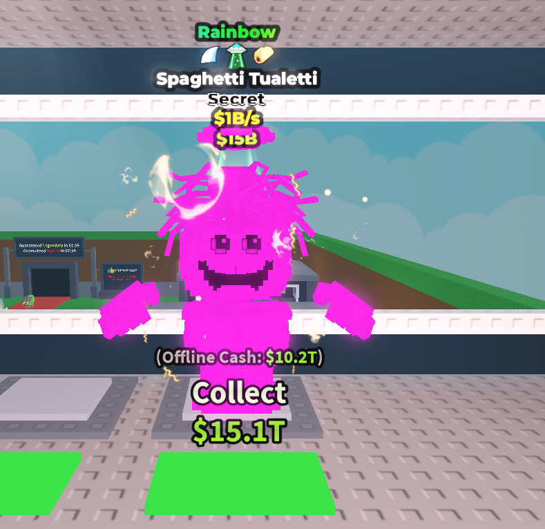 [READY✅] 🌈RAINBOW SPAGHETTI TUALETTI 1B/s TRIPLE (3x) TRAITS INSTANT DELIVERY🔥