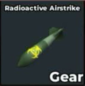 Radioactive air strike