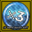 [⏩] X3 GAME SPEED GIFT - FAST DELIVERY ⚡