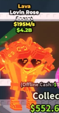 Lava Lovin Rose - 195 M/s