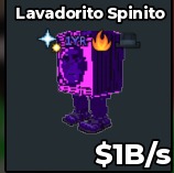 BS7930 Galaxy Lavadorito Spinito 1B/s (clean trait)