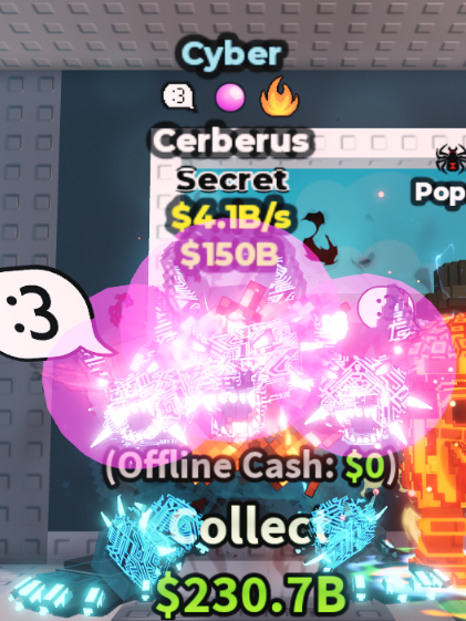 CYBER CERBERUS 4.1B/S (FIRE + 2 TRAITS) – STEAL A BRAINROT – FAST DELIVERY & TRUSTED #J9QH3W