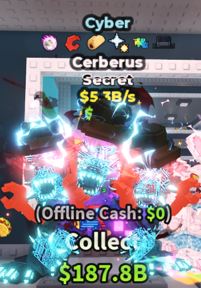 CYBER CERBERUS 5.3B/S (GALACTIC + 5 TRAITS) – STEAL A BRAINROT – FAST DELIVERY & TRUSTED #R8YM2H