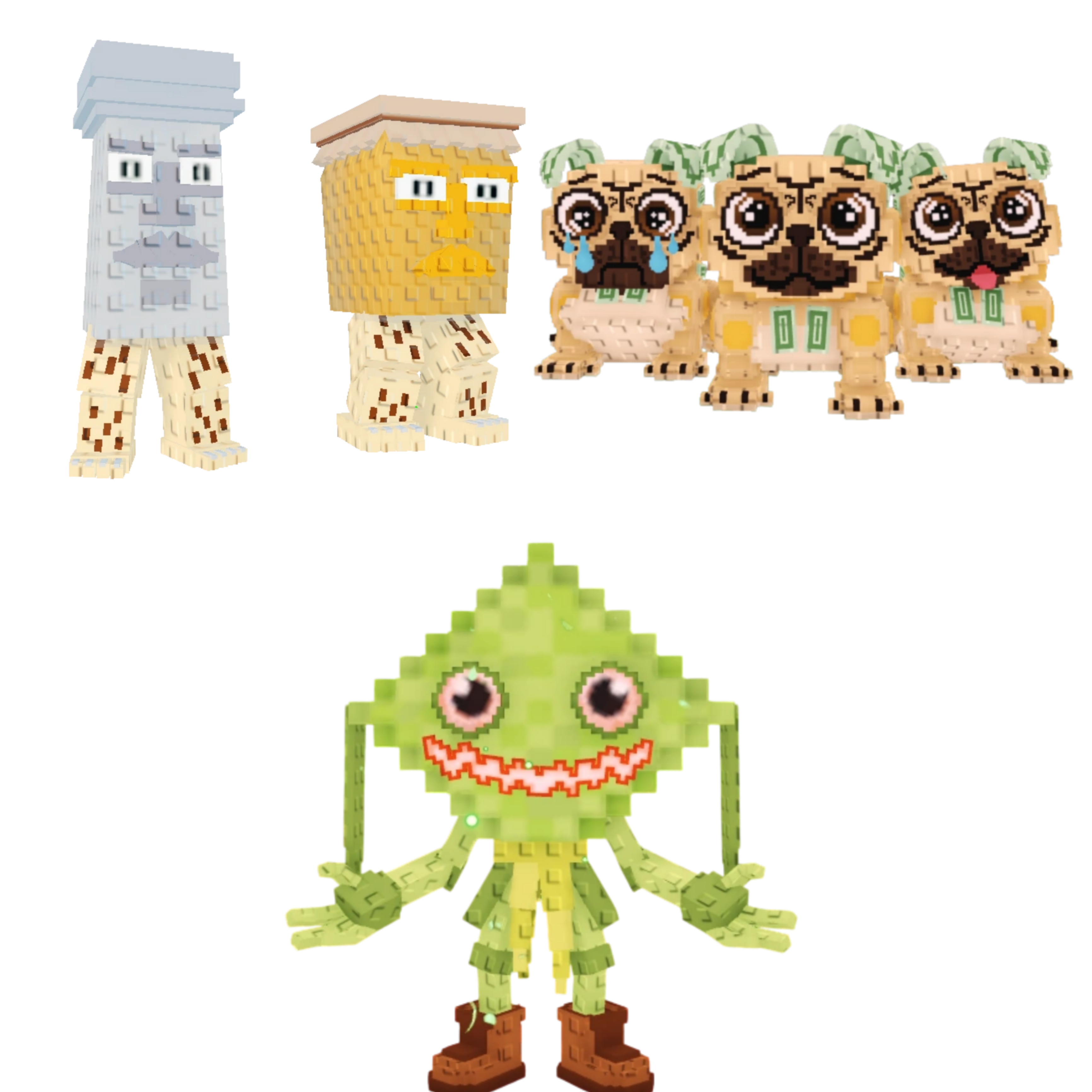 [BUNDLE] - 🍏 1x Garama And Madundung 🍏 1x Los Puggies 🍏 1x Ketupat Kepat