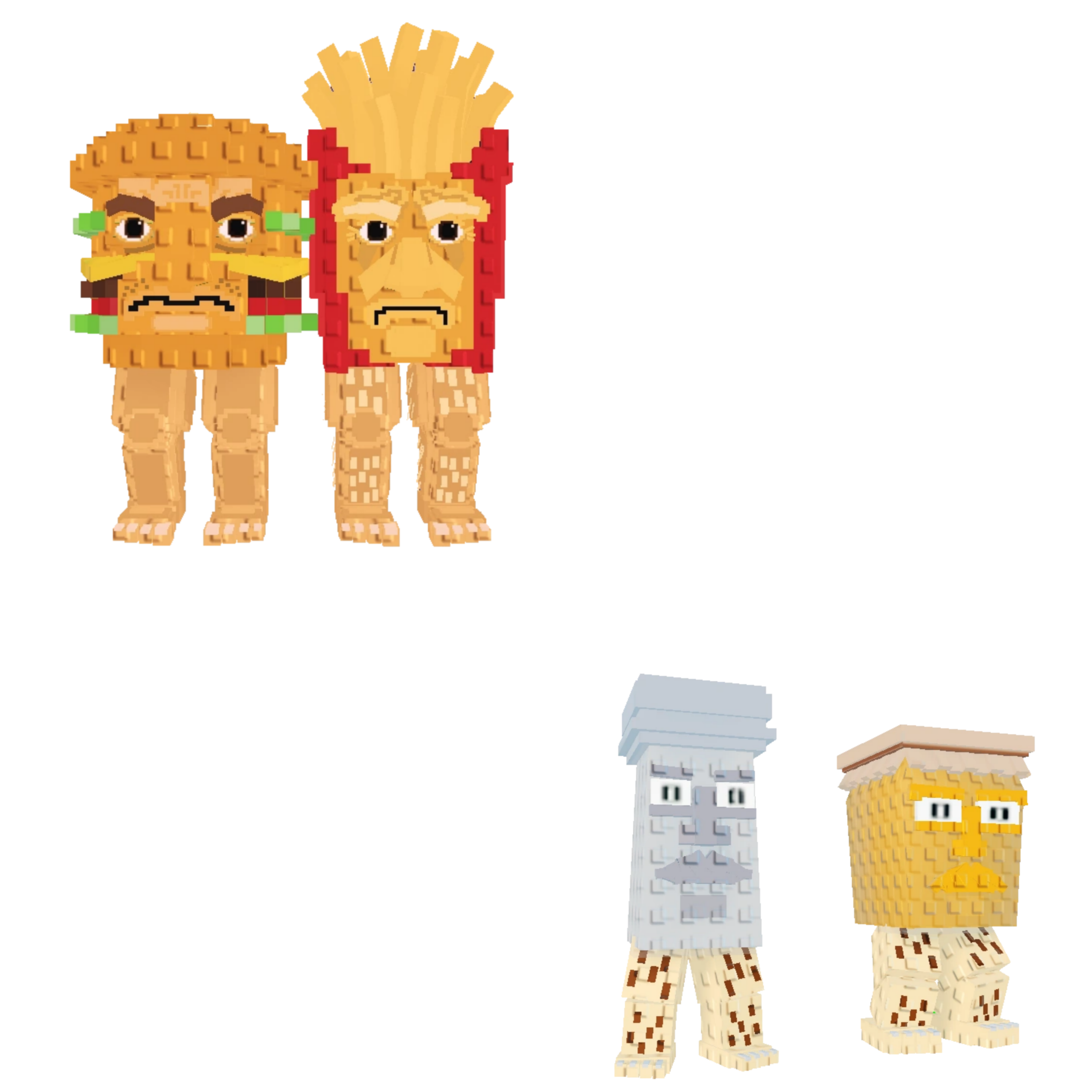 [BUNDLE] - 🍐 1x Burguro And Fryuro 🍐 1x Garama And Madundung