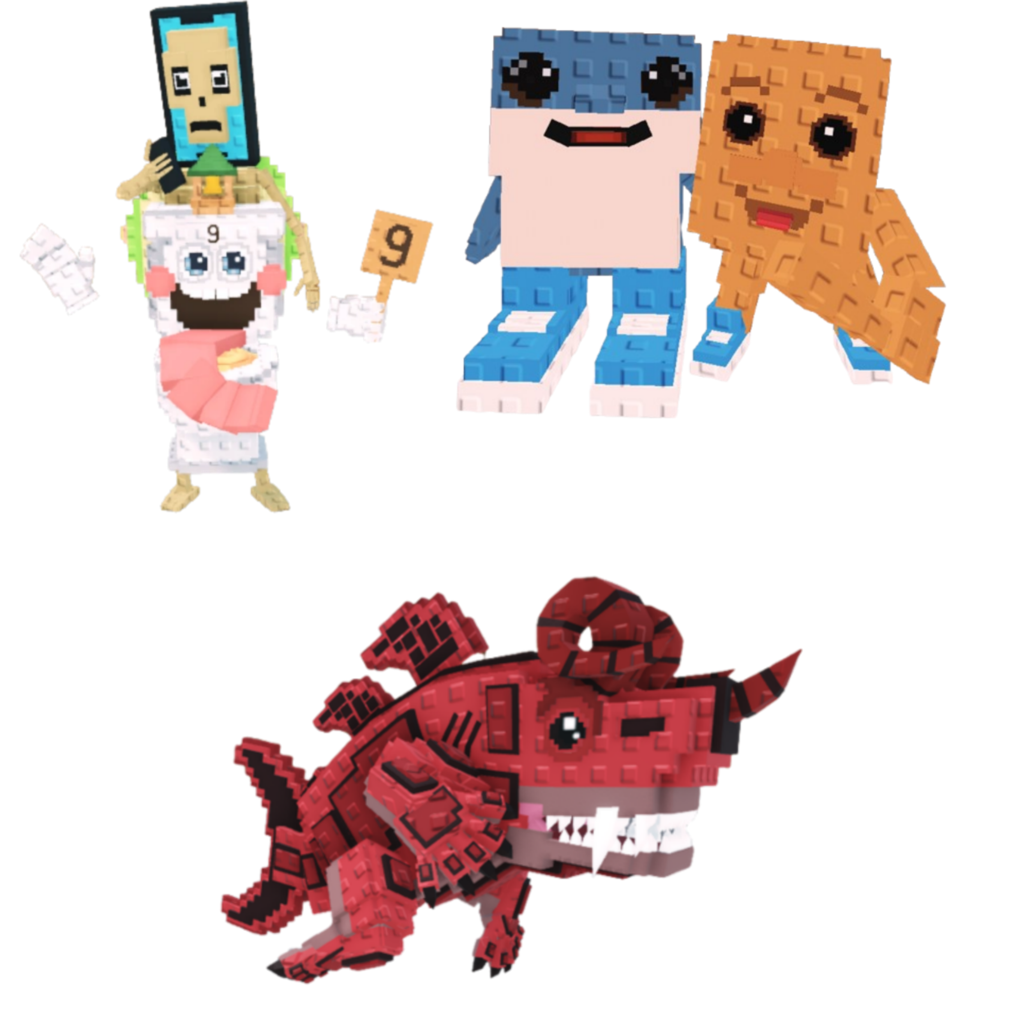 [BUNDLE] - 😆 1x La Secret Combinasion 😆 1x Los Bros 😆 1x Eviledon