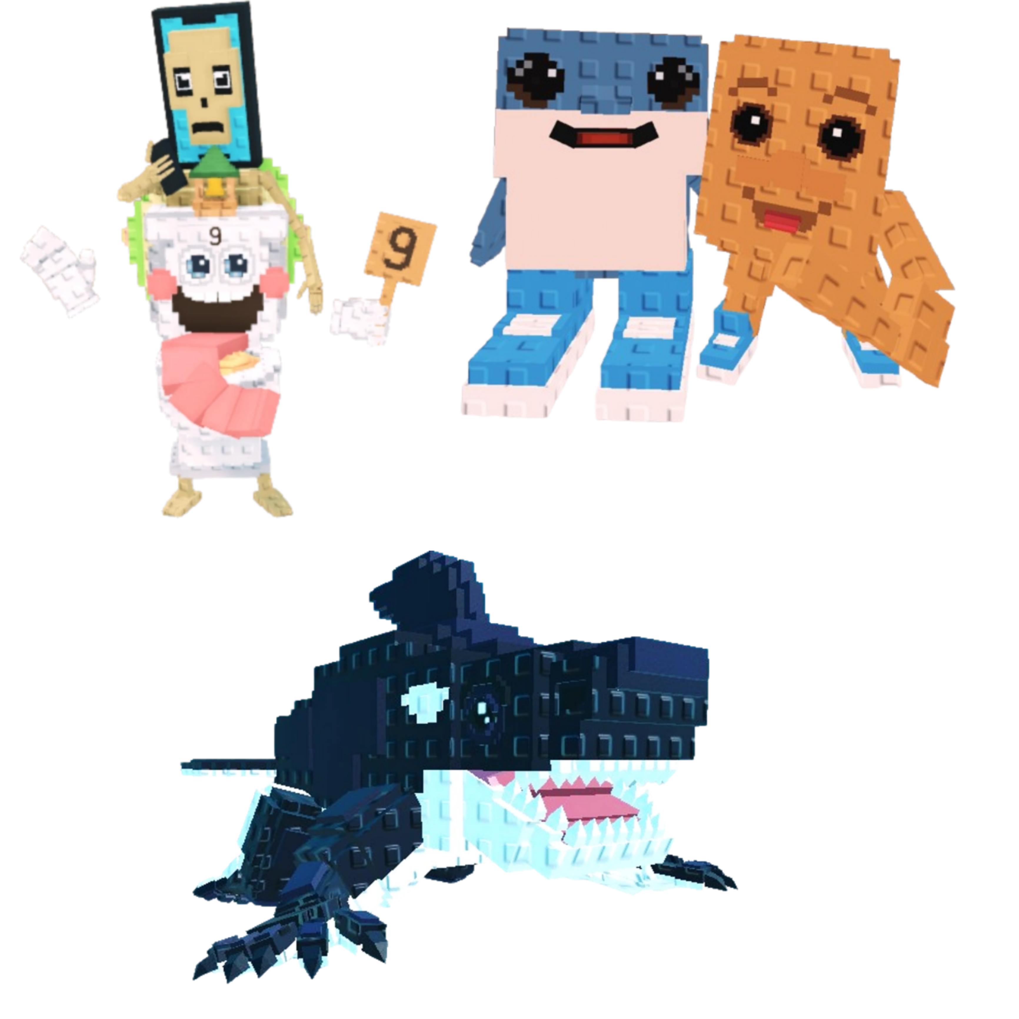 [BUNDLE] - 😅 1x La Secret Combinasion 😅 1x Orcaledon 😅 1x Los Bros