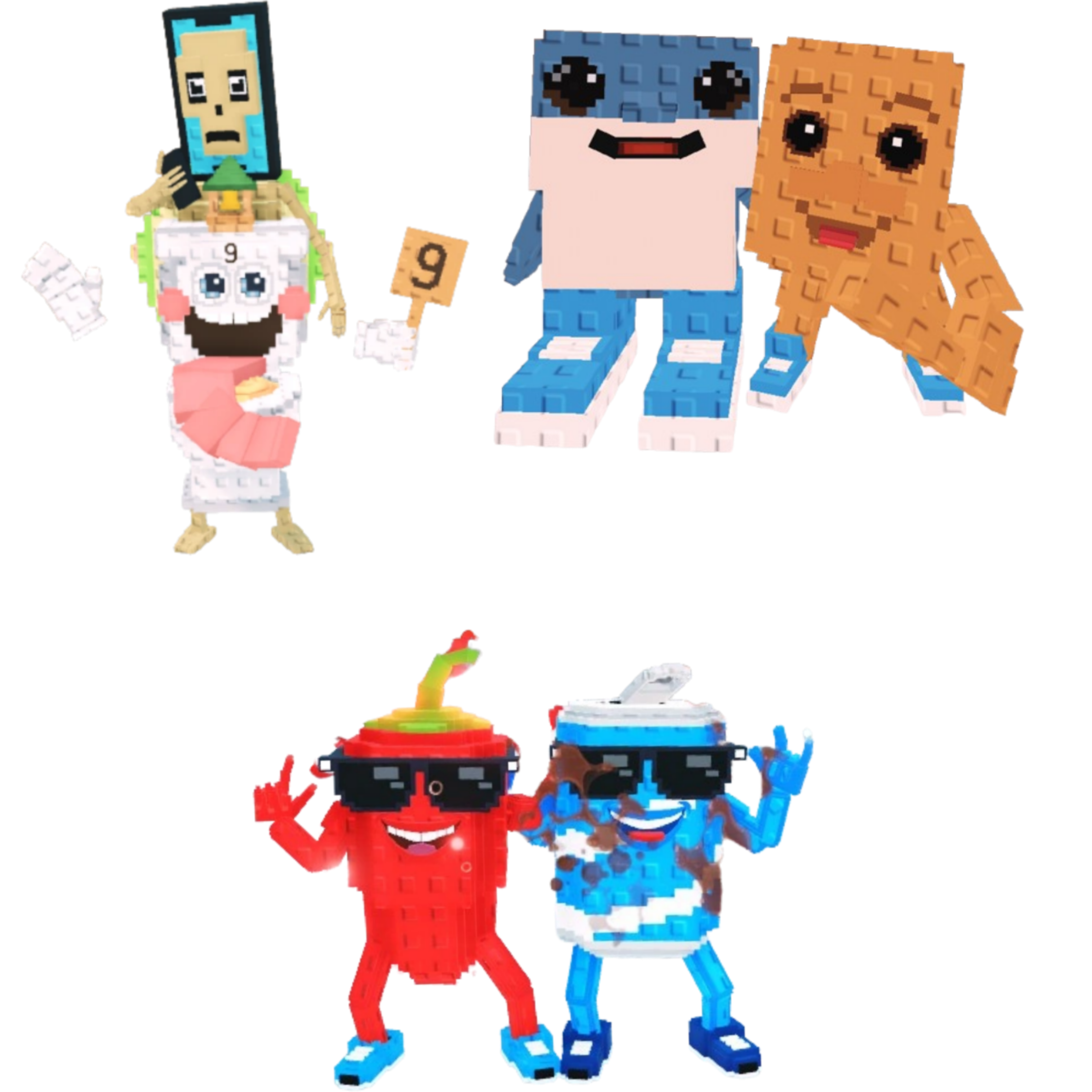 [BUNDLE] - 🙂 1x La Secret Combinasion 🙂 1x Los Bros 🙂 1x Swaggy Bros