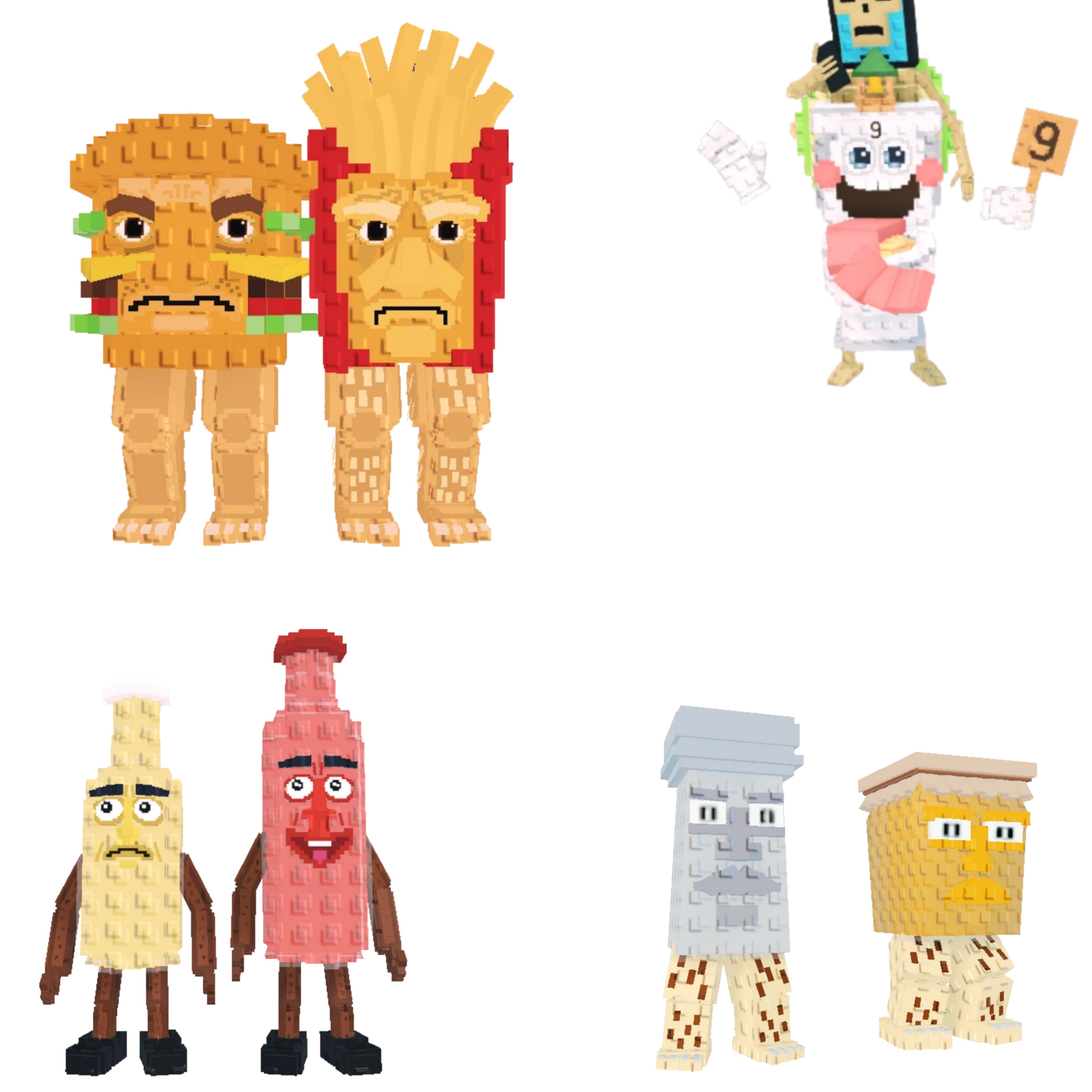 [BUNDLE] - 🥨 1x Burguro And Fryuro 🥨 1x Garama and Madundung 🥨 1x Ketchuru And Musturu 🥨 1x La Secret Combinasion