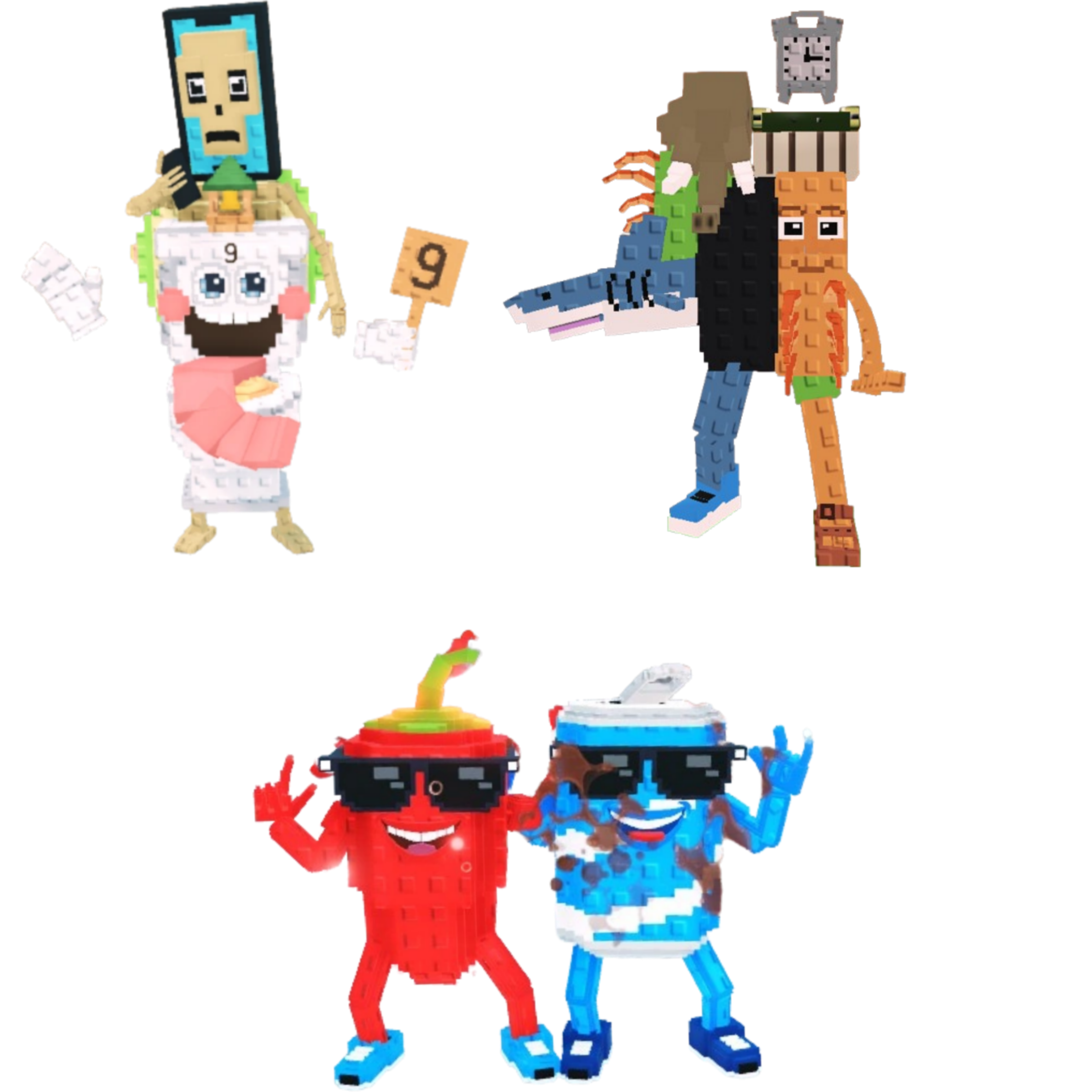 [BUNDLE] - 😋 1x La Secret Combinasion 😋 1x Swaggy Bros 😋 1x La Grande Combinasion