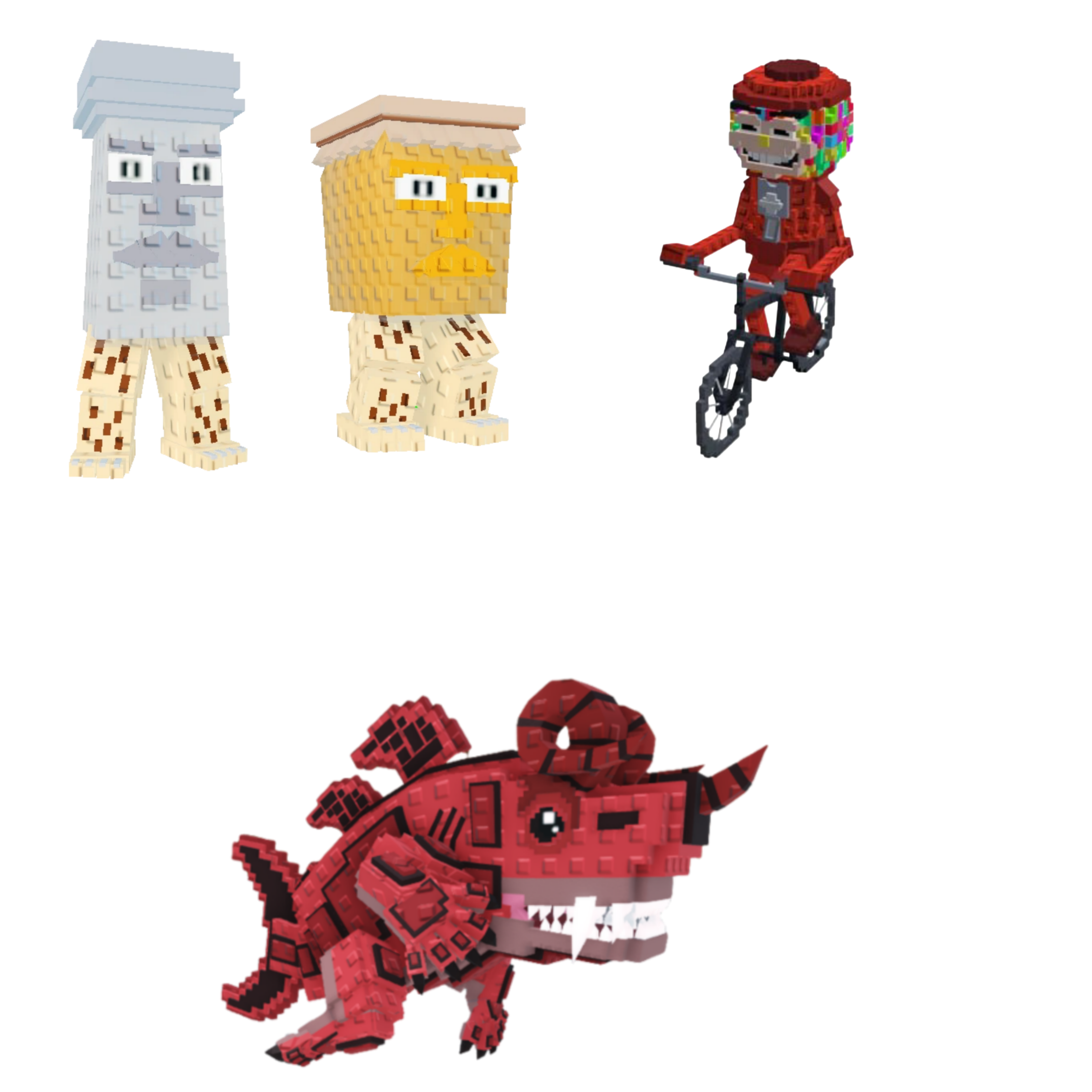 [BUNDLE] - 🤫 1x Garama and Madundung 🤫 1x Eviledon 🤫 1x Chicleteira Bicicleteira