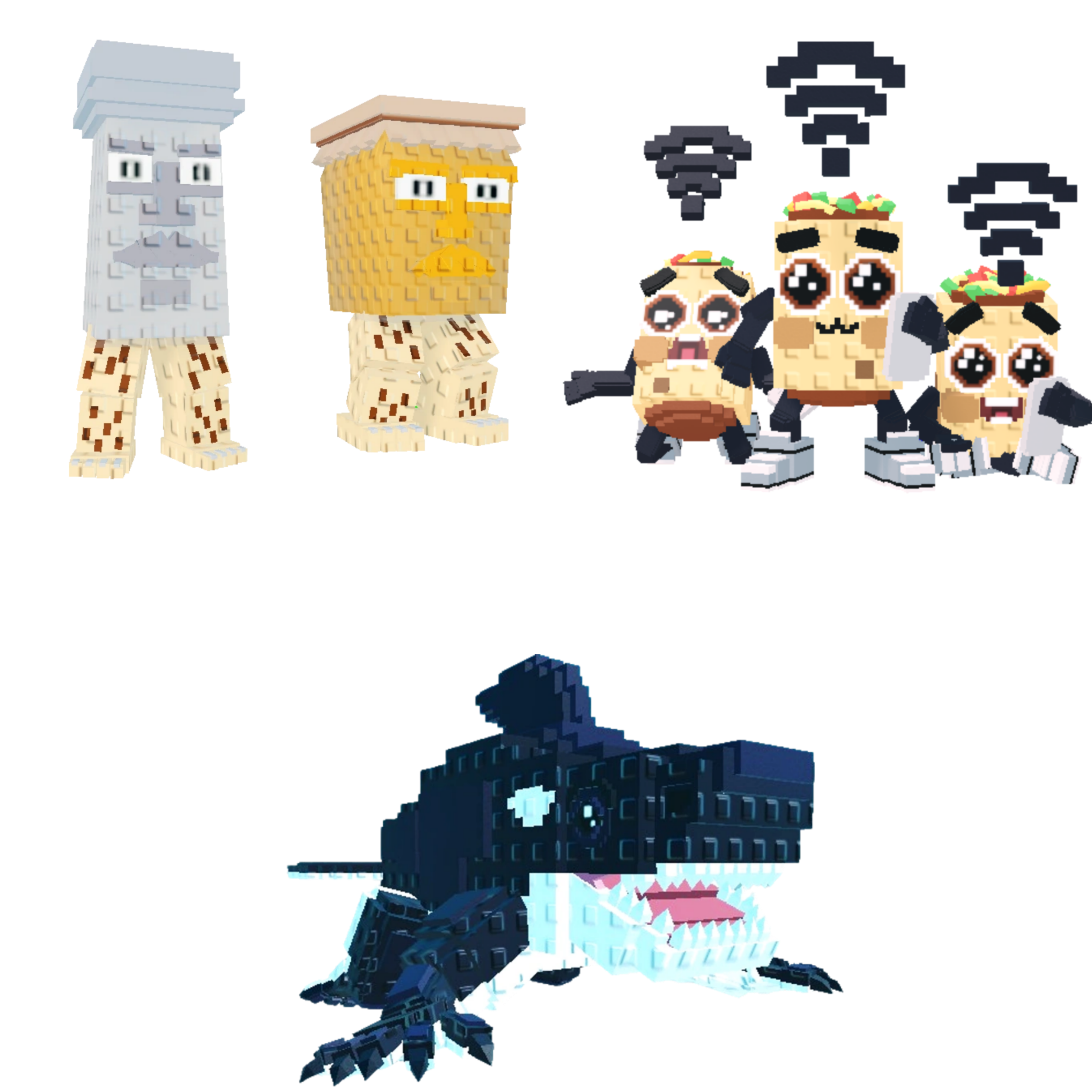[BUNDLE] - 🙄 1x Garama and Madundung 🙄 1x Orcaledon 🙄 1x Los Nooo My Hotspotsitos