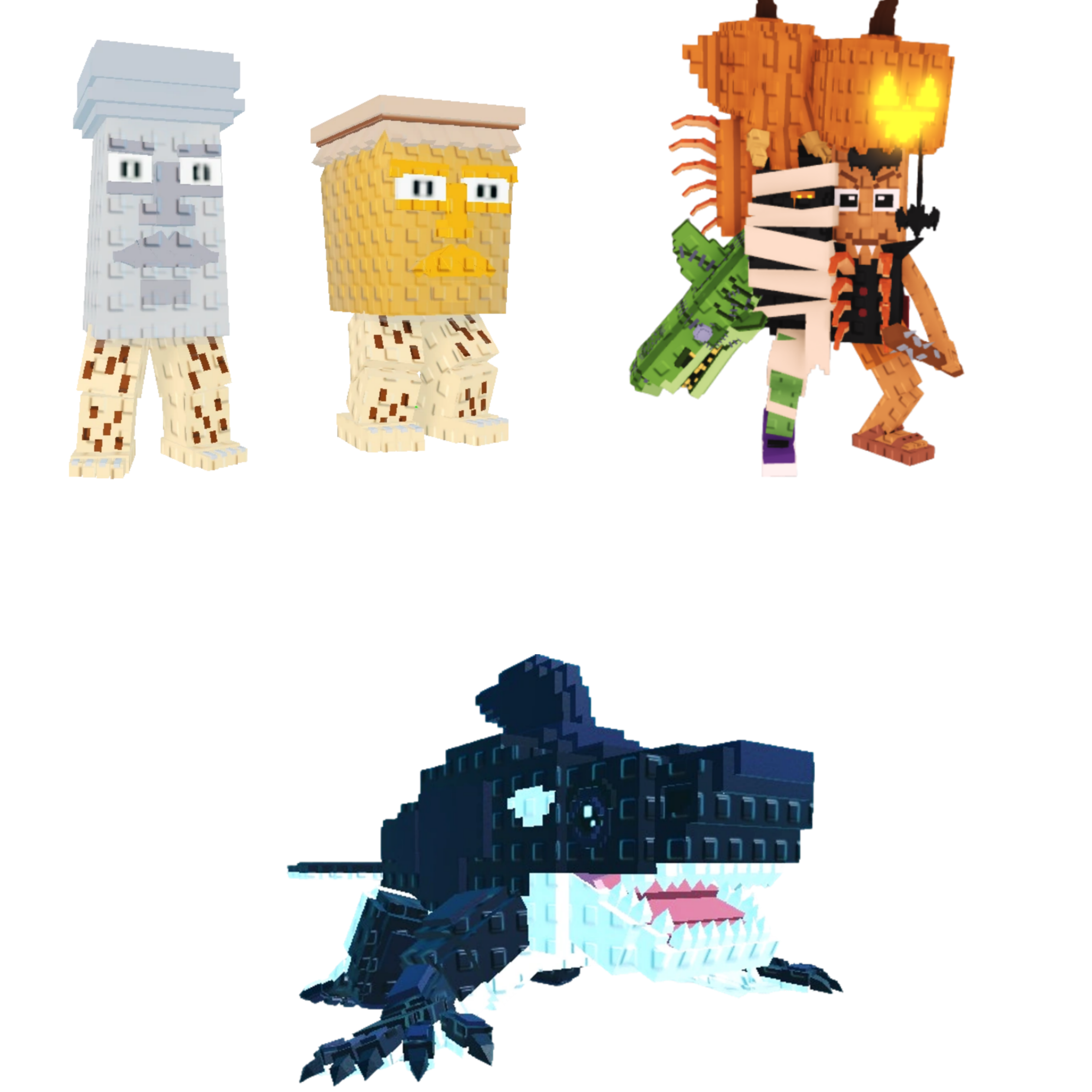 [BUNDLE] - 😧 1x Garama and Madundung 😧 1x Orcaledon 😧 1x La Spooky Grande