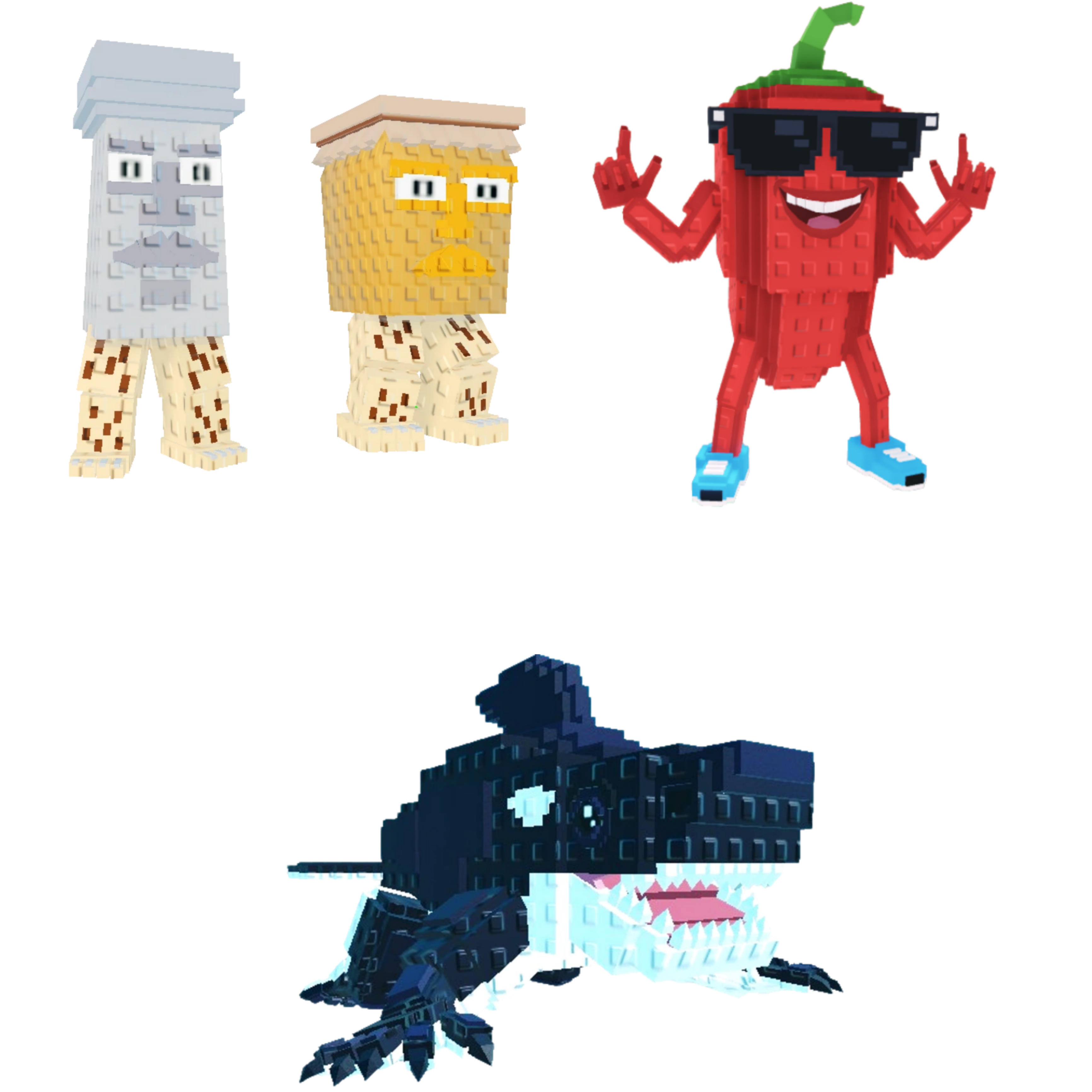 [BUNDLE] - 😸 1x Garama and Madundung 😸 1x Chillin Chili 😸 1x Orcaledon