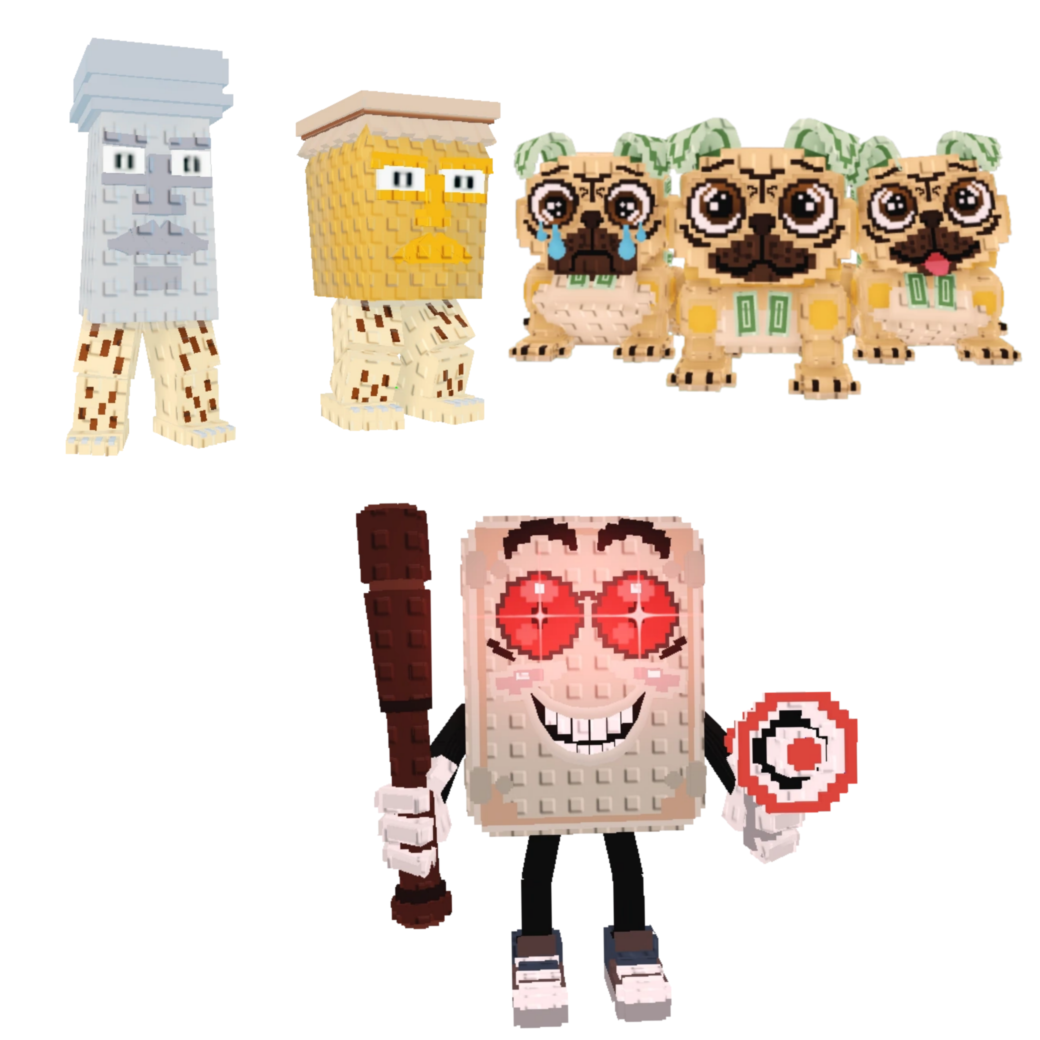 [BUNDLE] - 🙉 1x Garama and Madundung 🙉 1x Tang Tang Keletang 🙉 1x Los Puggies