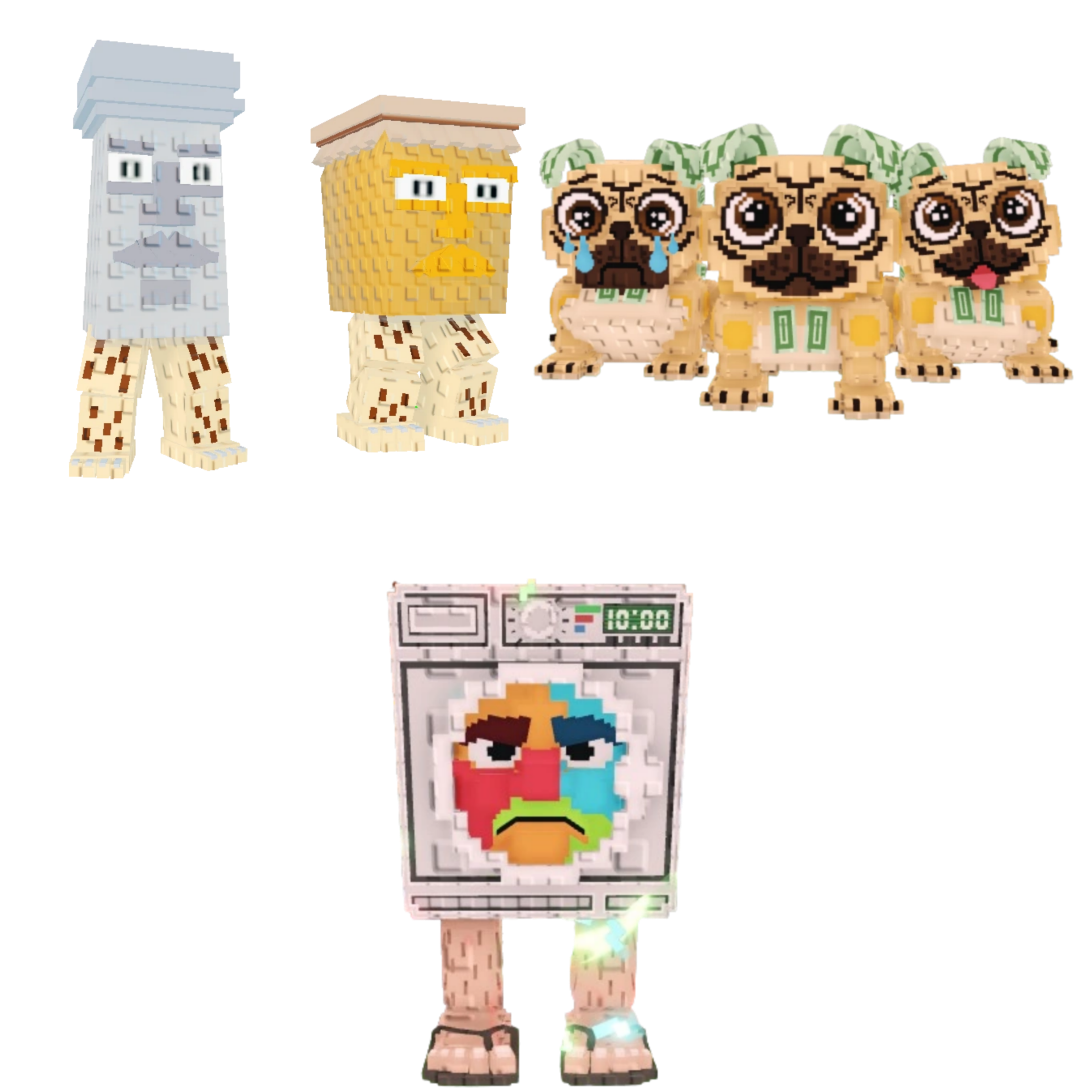 [BUNDLE] - 🐵 1x Garama and Madundung 🐵 1x Lavadorito Spinito 🐵 1x Los Puggies