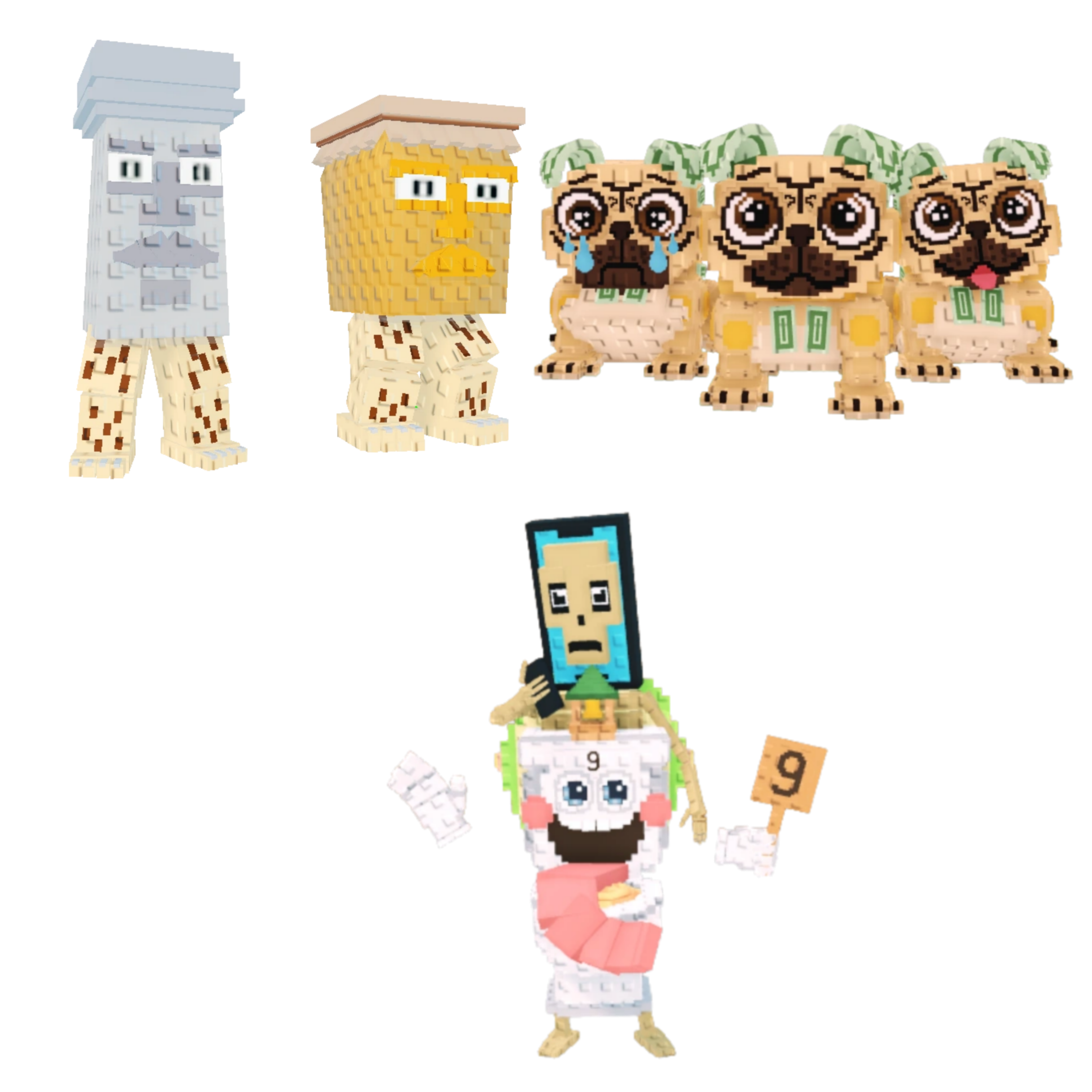 [BUNDLE] - 🦍 1x Garama and Madundung 🦍 1x La Secret Combinasion 🦍 1x Los Puggies