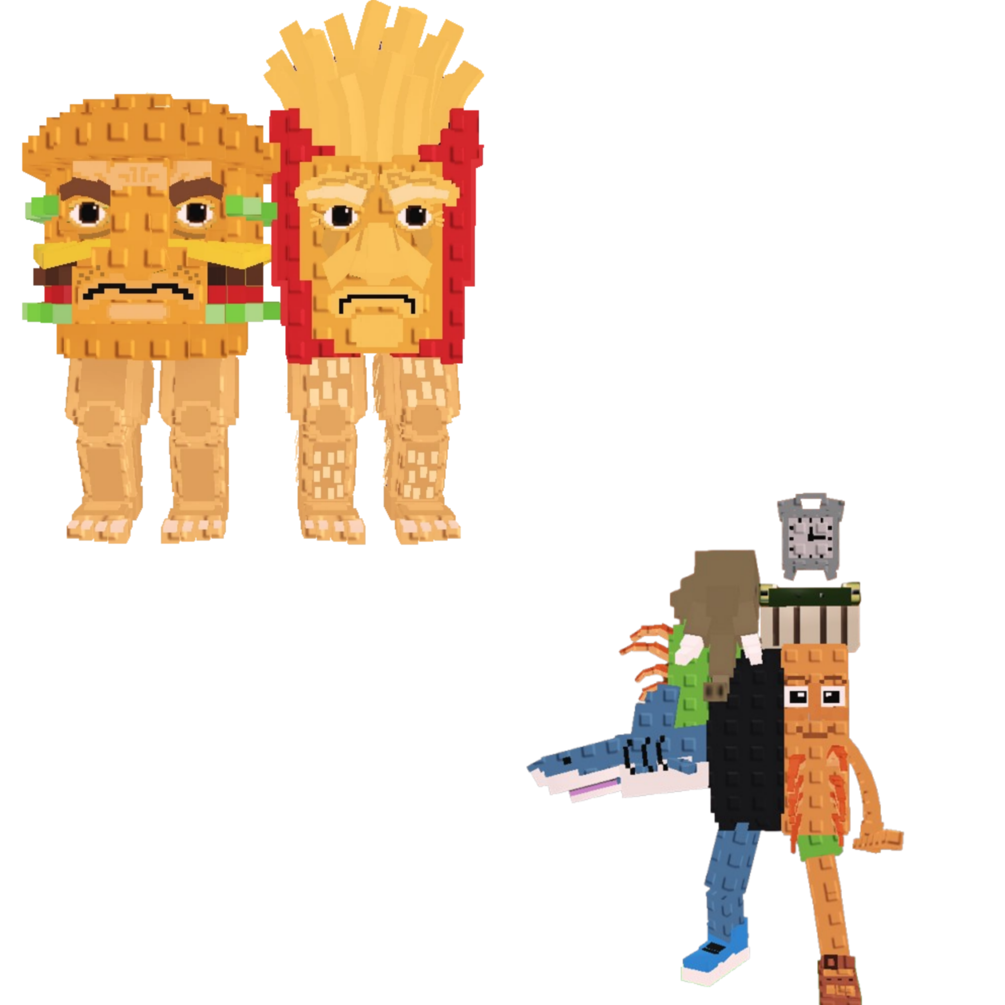 [BUNDLE] - 🍨 1x Burguro And Fryuro 🍨 1x La Grande Combinasion