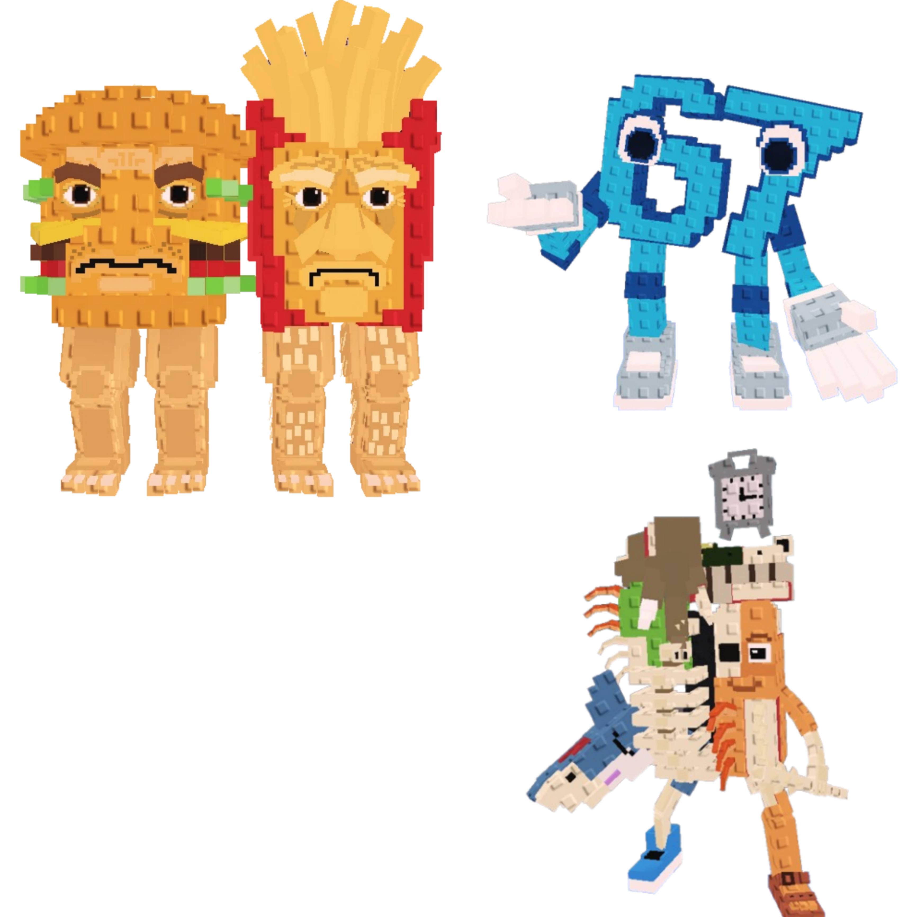[BUNDLE] - 🍰 1x Burguro And Fryuro 🍰 1x 67 (Six Seven) 🍰 1x La Extinct Grande