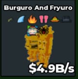 BURGURO AND FRYURO 4.9B/s GOOD AND CLEAR TRAIT🔥