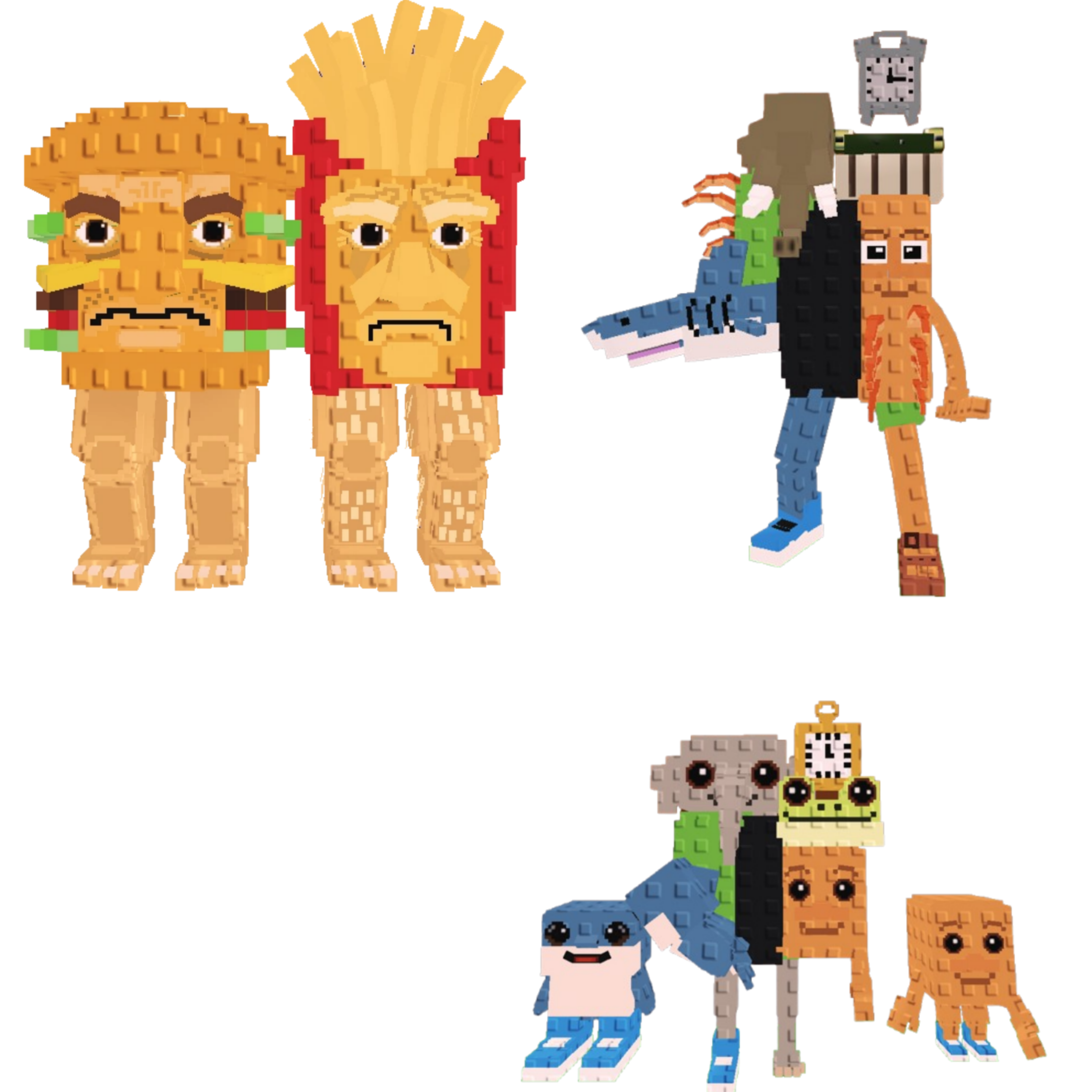 [BUNDLE] - 🕷️ 1x Burguro And Fryuro 🕷️ 1x La Grande Combinasion 🕷️ 1x Los Combinasionas