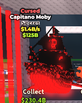 Cursed Capitano Moby 1.4B/S