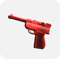 Red Luger Gun [MM2] Instant Delivery (24/7 Online )