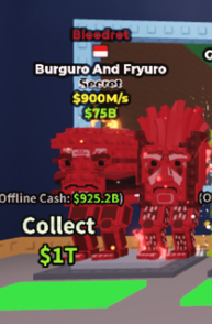Bloodrot Burguro and Fryuro Indo trait - 900 M/s