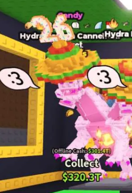 Candy Hydra Dragon cannelloni - 10.5b/s